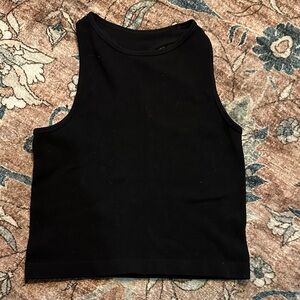 Free People Ribbed Cropped Tank